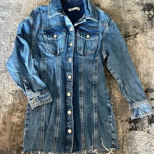 Zara denim dress